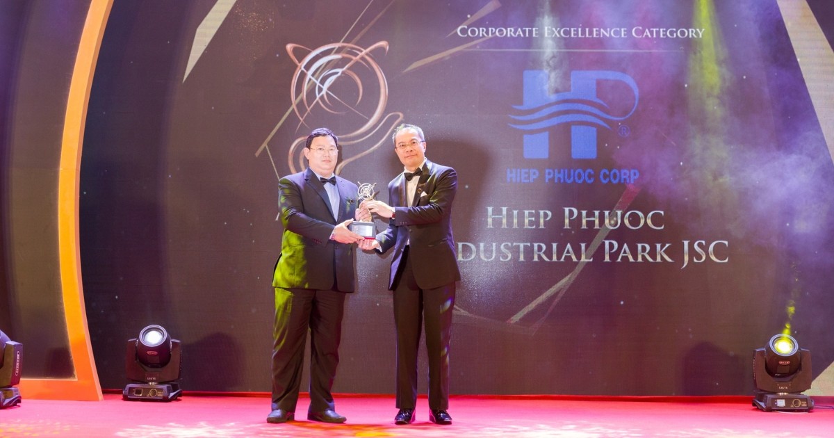 Hiep Phuoc 工業団地株式会社が2018年アジア優秀企業に選出 | Hiep Phuoc 工業団地株式会社