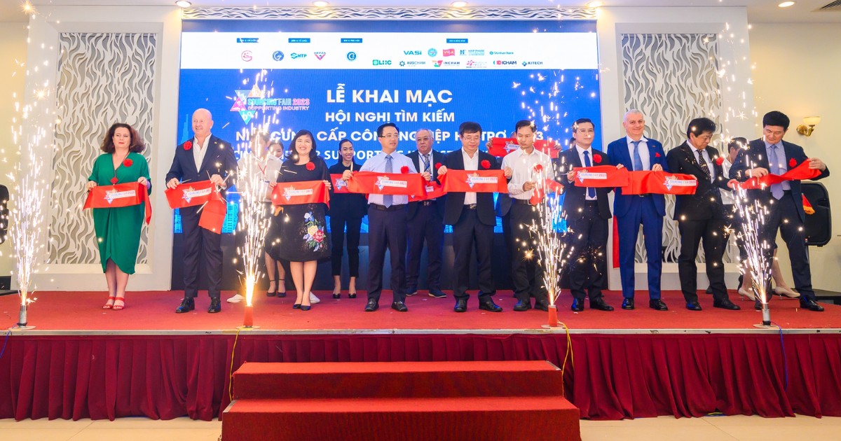 HIPCは2023年に支援産業のサプライヤーを見つけるために会議に同行します | Hiep Phuoc 工業団地株式会社