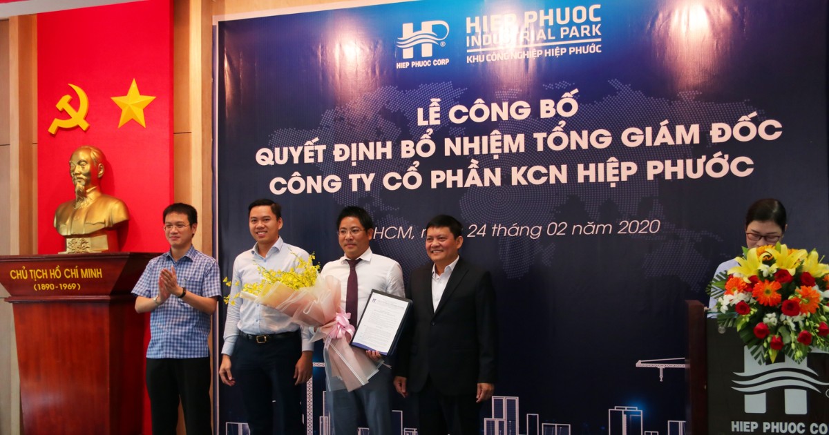 Hiep Phuoc 工業団地株式会社の総裁任命決定発表式 | Hiep Phuoc 工業団地株式会社
