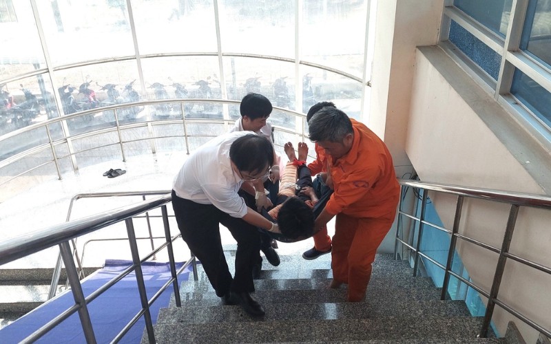 Buổi Huấn Luyện An Toàn, Vệ Sinh Lao Động Nhóm 4 Cán Bộ Nhân Viên Hipc | Hiep Phuoc 工業団地株式会社