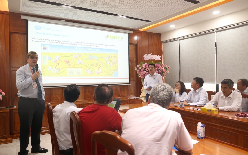 Đoàn Đại Biểu Diễn Đàn Kinh Tế Tp.hcm 2023 Đến Thăm Kcn Hiệp Phước | Hiep Phuoc 工業団地株式会社