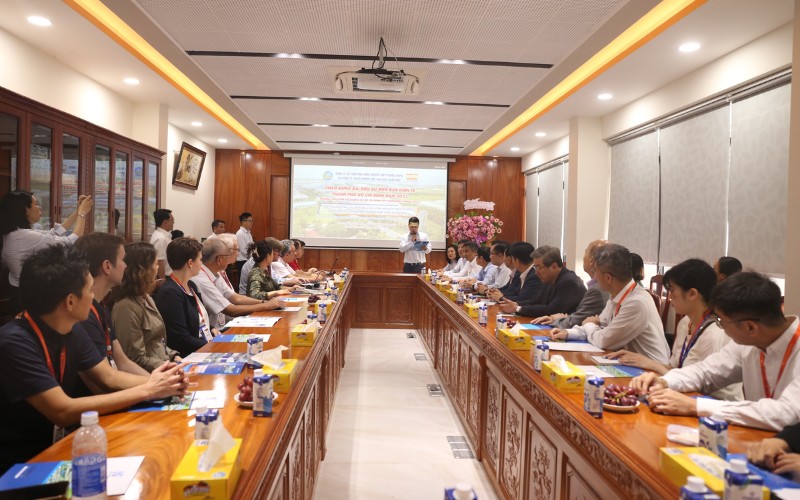 Đoàn Đại Biểu Diễn Đàn Kinh Tế Tp.hcm 2023 Đến Thăm Kcn Hiệp Phước | Hiep Phuoc 工業団地株式会社