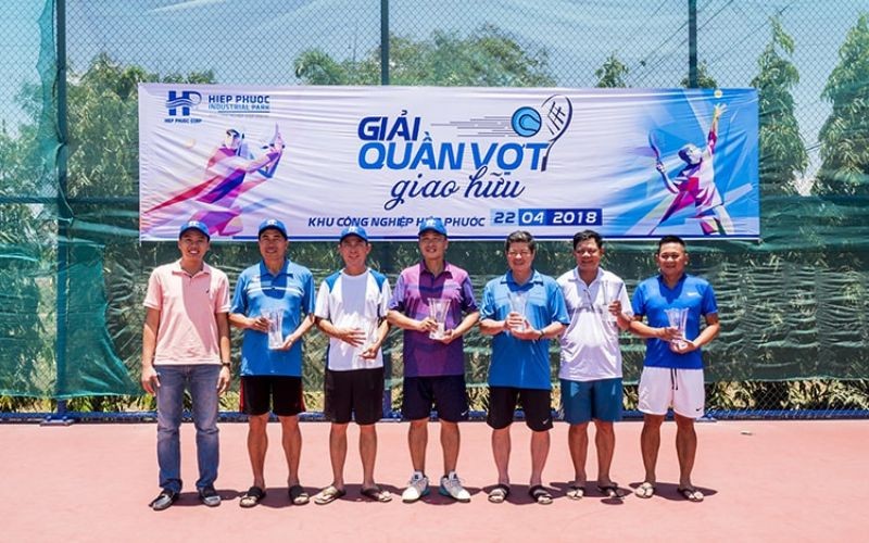 Giải Quần Vợt Giao Hữu - Khu Công Nghiệp Hiệp Phước 2018 | Hiep Phuoc 工業団地株式会社