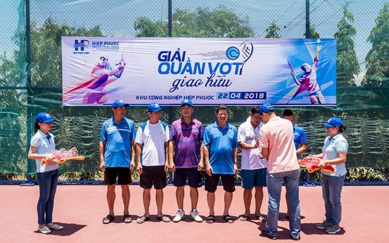 Giải Quần Vợt Giao Hữu - Khu Công Nghiệp Hiệp Phước 2018 | Hiep Phuoc 工業団地株式会社