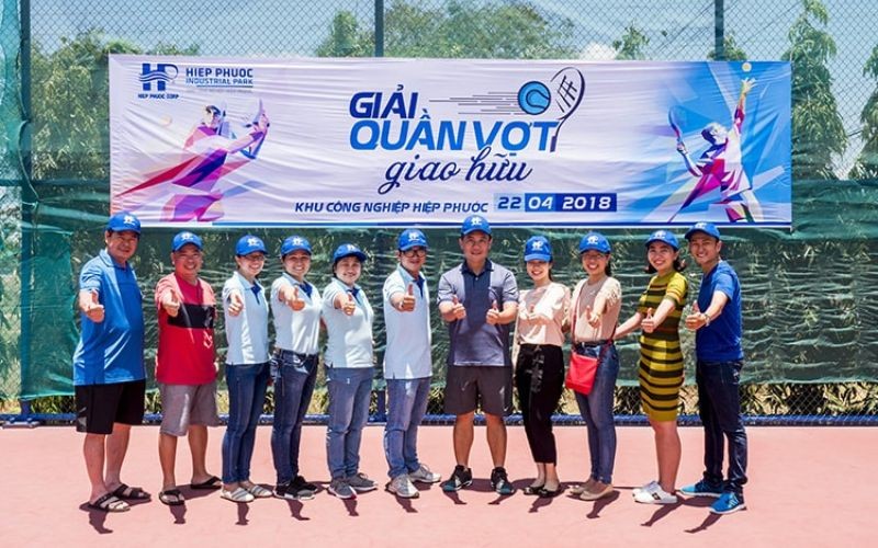 Giải Quần Vợt Giao Hữu - Khu Công Nghiệp Hiệp Phước 2018 | Hiep Phuoc 工業団地株式会社