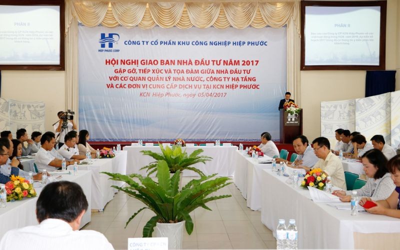 Hình Ảnh Hội Nghị Giao Ban Khách Hàng | Hiep Phuoc 工業団地株式会社