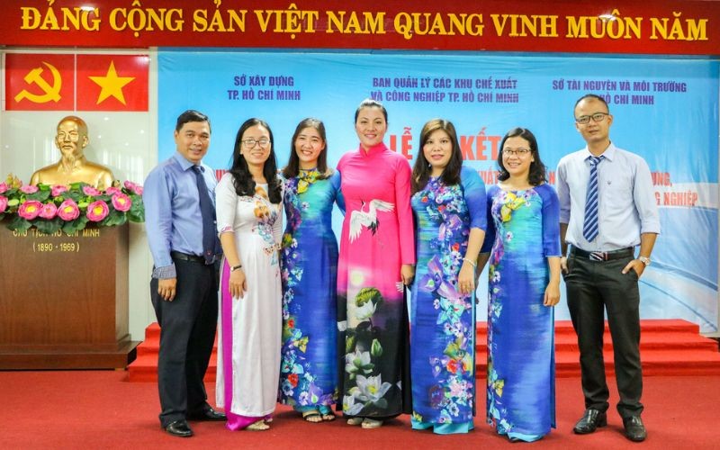 Hình Ảnh Lễ Ký Kết Quy Chế Phối Hợp Hepza - Sở Xây Dựng - Sở Tài Nguyên - Môi Trường | Hiep Phuoc 工業団地株式会社