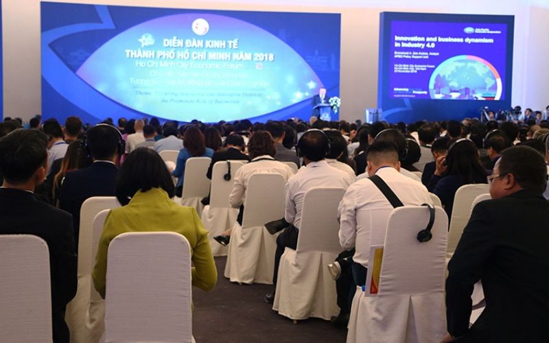 Khu Công Nghiệp Hiệp Phước Tham Dự Triển Lãm Diễn Đàn Kinh Tế Tp. Hcm 2018 | Hiep Phuoc 工業団地株式会社