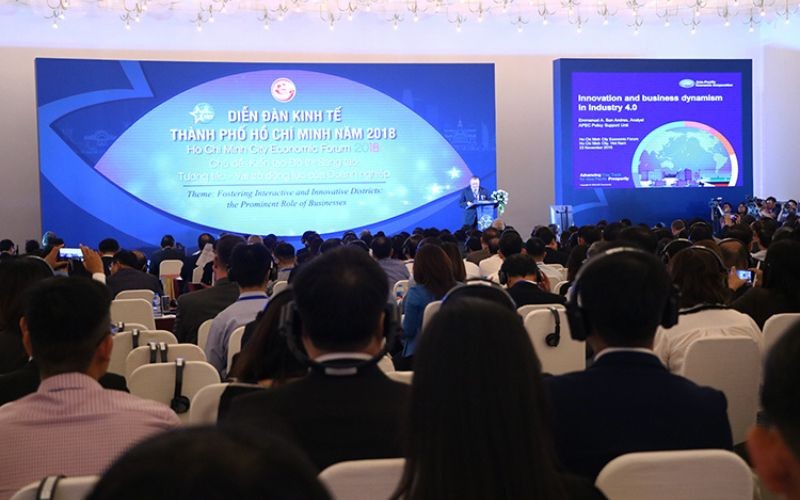 Khu Công Nghiệp Hiệp Phước Tham Dự Triển Lãm Diễn Đàn Kinh Tế Tp. Hcm 2018 | Hiep Phuoc 工業団地株式会社